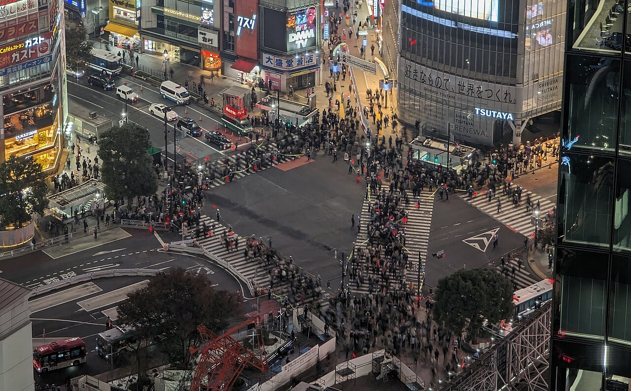 Shibuya Scramble Crossing